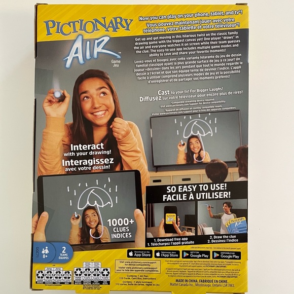 BNIB Pictionary Air Game - Picture 2 of 2